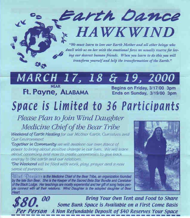 Earth Dance Flyer